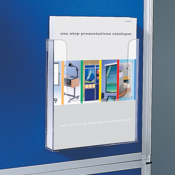 A4/A5/DL Single Pocket Clear Acrylic Literature Dispenser